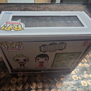 Beetlejuice & Lydia Funko Set
